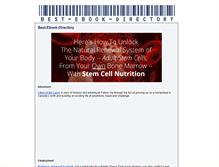 Tablet Screenshot of best-ebook-directory.marinerblue.com