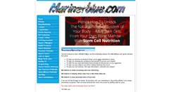 Desktop Screenshot of marinerblue.com