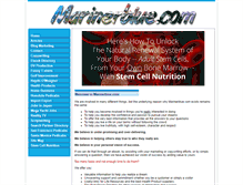 Tablet Screenshot of marinerblue.com